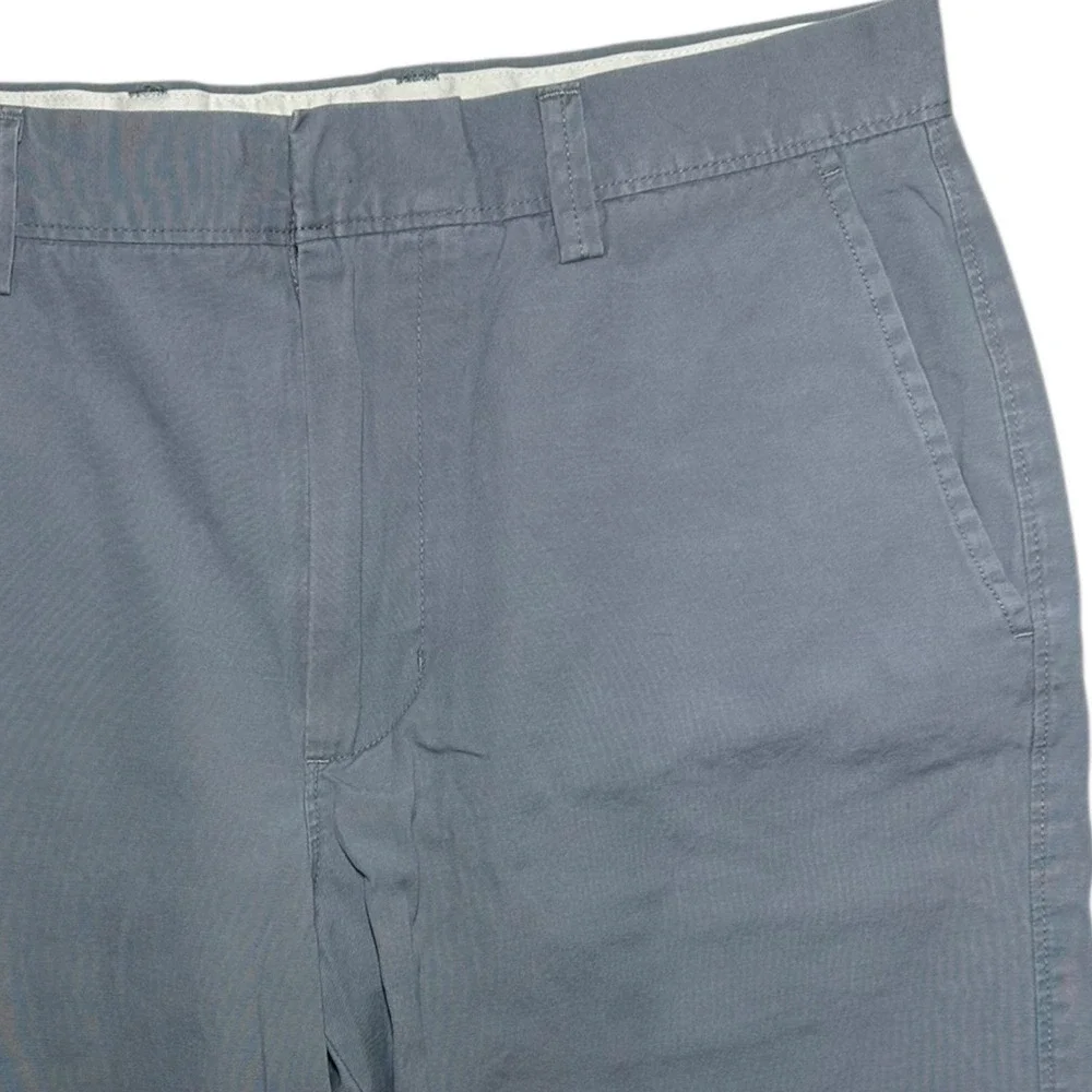 J. Crew Men's Gray Cotton‎ Chino Shorts Size 32 Casual Summer